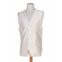 SMART - Gilet sans manche beige en soie - Homme - Taille M - Modz