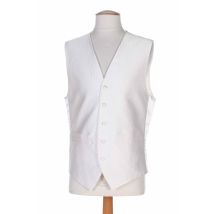 SMART - Gilet sans manche beige en soie - Homme - Taille M - Modz