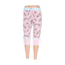 ZOE LA FEE - Pantacourt rose en coton - Femme - Taille 36 - Modz