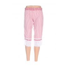 ZOE LA FEE - Pantacourt rouge en coton - Femme - Taille 36 - Modz