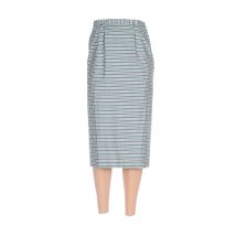 LUCIA - Jupe mi-longue vert en polyester - Femme - Taille 38 - Modz