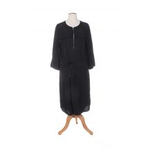 KAFFE - Robe mi-longue noir en polyester - Femme - Taille 36 - Modz
