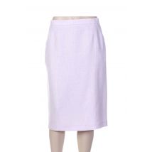 SOMMERMANN - Jupe mi-longue violet en polyester - Femme - Taille 40 - Modz
