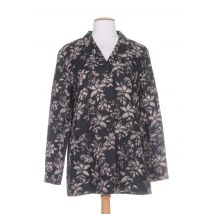 ERNEST - Chemisier noir en lin - Femme - Taille 38 - Modz