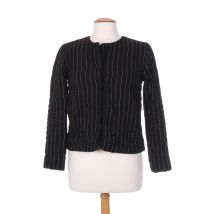 LAURENCE DOLIGE - Veste casual noir en coton - Femme - Taille 34 - Modz