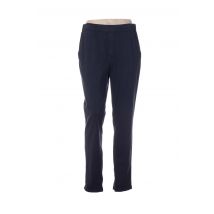 LEON & HARPER - Pantalon droit bleu en lyocell pour femme - Taille 40 - Modz
