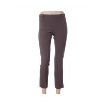 ABSOLU - Pantalon 7/8 gris en polyester - Femme - Taille 36 - Modz