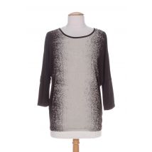 MISS CAPTAIN - T-shirt marron en viscose - Femme - Taille 34 - Modz