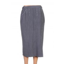 QUATTRO - Jupe mi-longue gris en polyester - Femme - Taille 40 - Modz