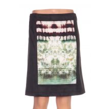 QUATTRO - Jupe mi-longue noir en polyester - Femme - Taille 38 - Modz