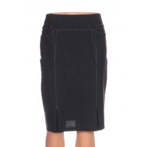 QUATTRO - Jupe mi-longue gris en polyester pour femme - Taille 38 - Modz