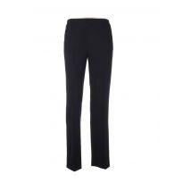 QUATTRO - Pantalon droit bleu en polyester - Femme - Taille 38 - Modz