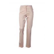 QUATTRO - Pantalon casual beige en coton - Femme - Taille 38 - Modz