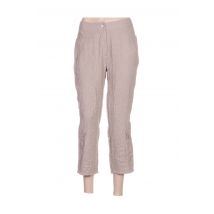 QUATTRO - Pantacourt beige en polyester - Femme - Taille 38 - Modz