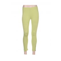 QUATTRO - Legging vert en viscose - Femme - Taille 38 - Modz