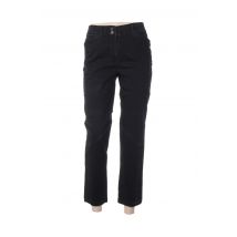 QUATTRO - Pantalon casual noir en coton - Femme - Taille 38 - Modz