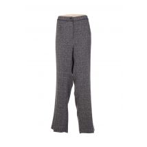 NOMINAL - Pantalon chic gris en polyester - Femme - Taille 52 - Modz