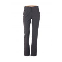 QUATTRO - Pantalon droit gris en polyester pour femme - Taille 38 - Modz