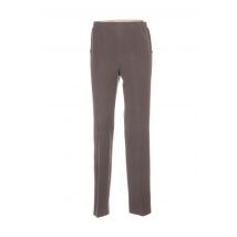 QUATTRO - Pantalon casual marron en polyester - Femme - Taille 38 - Modz