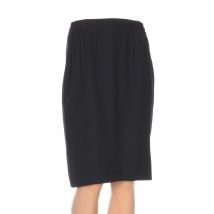 MARYVET - Jupe mi-longue noir en polyester - Femme - Taille 40 - Modz