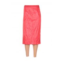 ADOLFO DOMINGUEZ - Jupe mi-longue rouge en coton - Femme - Taille 52 - Modz