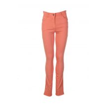 COUTURIST - Pantalon droit orange en coton - Femme - Taille W24 - Modz