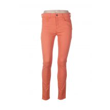 COUTURIST - Pantalon slim orange en coton - Femme - Taille TU - Modz