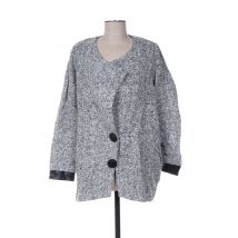 ANNE TURTAUT - Veste casual gris en polyester - Femme - Taille 38 - Modz