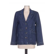 QUATTRO - Veste en jean bleu en coton - Femme - Taille 38 - Modz