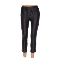 CHARLIE JOE - Pantalon droit noir en polyester pour femme - Taille 34 - Modz