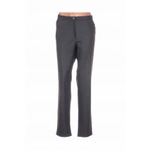 CHRISTIAN MARRY - Pantalon slim gris en polyester - Femme - Taille 52 - Modz