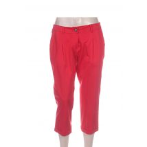 DIAMBRE - Pantacourt rouge en coton - Femme - Taille 36 - Modz