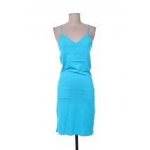 MINE DE RIEN - Robe courte bleu en viscose pour femme - Taille 40 - Modz