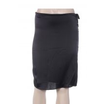 MINE DE RIEN - Jupe mi-longue noir en soie - Femme - Taille 36 - Modz