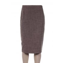 WEINBERG - Jupe mi-longue marron en polyester - Femme - Taille 42 - Modz