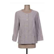 WEINBERG - Veste casual gris en coton - Femme - Taille 38 - Modz