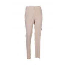 PAUPORTÉ - Pantalon droit beige en lin - Femme - Taille 40 - Modz