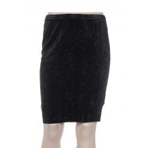 DIAPOSITIVE - Jupe mi-longue noir en acetate - Femme - Taille 36 - Modz