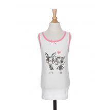 LUPILU - Débardeur blanc en coton - Fille - Taille TU - Modz