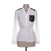 BY MONSHOWROOM - Blouse blanc en polyester - Femme - Taille 36 - Modz