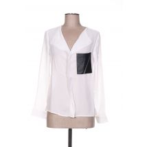 BY MONSHOWROOM - Blouse blanc en polyester - Femme - Taille 36 - Modz