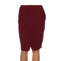 CLO&SE - Jupe mi-longue rouge en polyester - Femme - Taille 36 - Modz