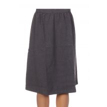 CLO&SE - Jupe mi-longue gris en polyester - Femme - Taille 36 - Modz