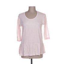 CLO&SE - T-shirt rose en viscose - Femme - Taille 36 - Modz