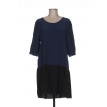 CLO&SE - Robe mi-longue bleu en viscose - Femme - Taille 36 - Modz