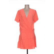 CLO&SE - Robe mi-longue orange en viscose - Femme - Taille 38 - Modz