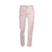 ANNA RACHELE - Pantalon slim rose en coton - Femme - Taille 38 - Modz
