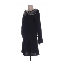 COLLINE - Robe maternité noir en coton - Femme - Taille 34 - Modz