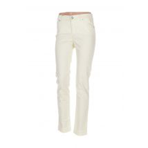 DISMERO - Pantalon slim jaune en coton - Femme - Taille W27 - Modz