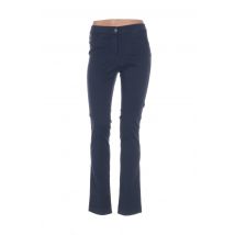 DISMERO - Pantalon slim bleu en coton - Femme - Taille 34 - Modz
